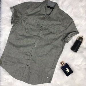 CALVIN KLEIN Men’s Gray Shirt